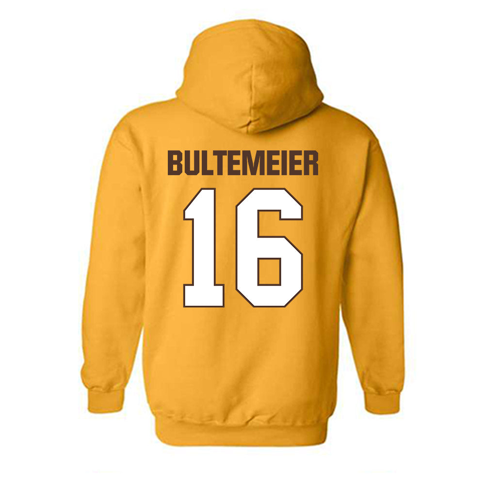 Valpo - NCAA Baseball : Justin Bultemeier - Classic Shersey Hooded Sweatshirt-1
