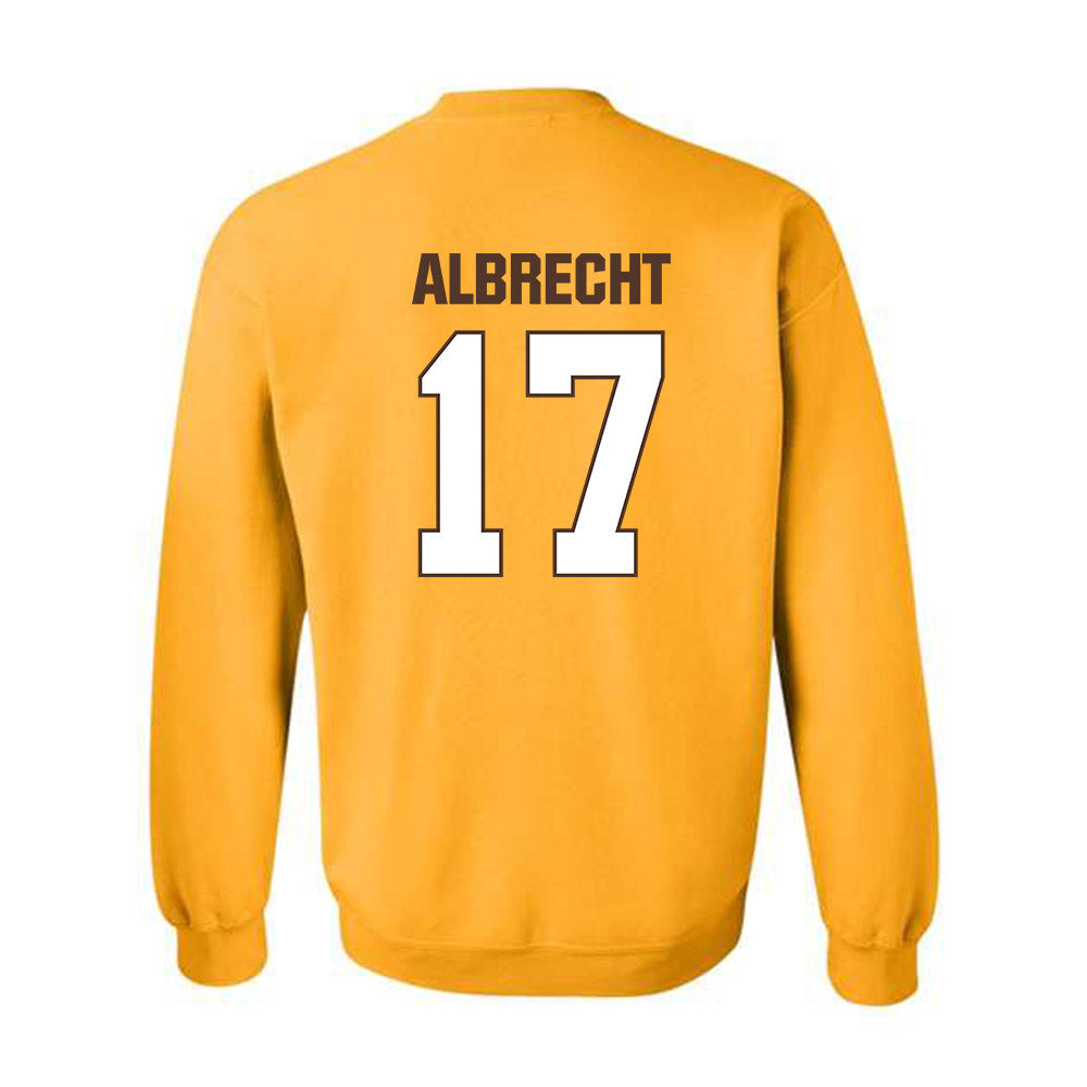Valpo - NCAA Baseball : Luke Albrecht - Classic Shersey Crewneck Sweatshirt-1