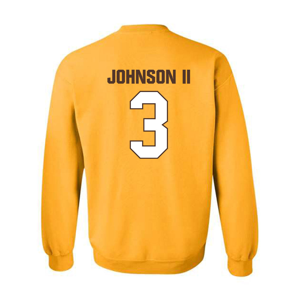 Valpo - NCAA Football : Mark Johnson II - Classic Shersey Crewneck Sweatshirt-1