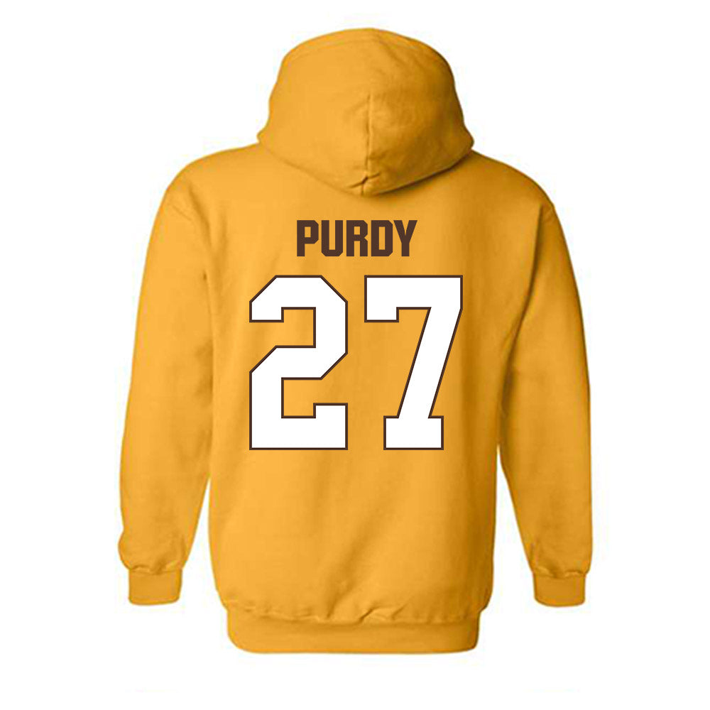 Valpo - NCAA Softball : Kayla Purdy - Classic Shersey Hooded Sweatshirt-1