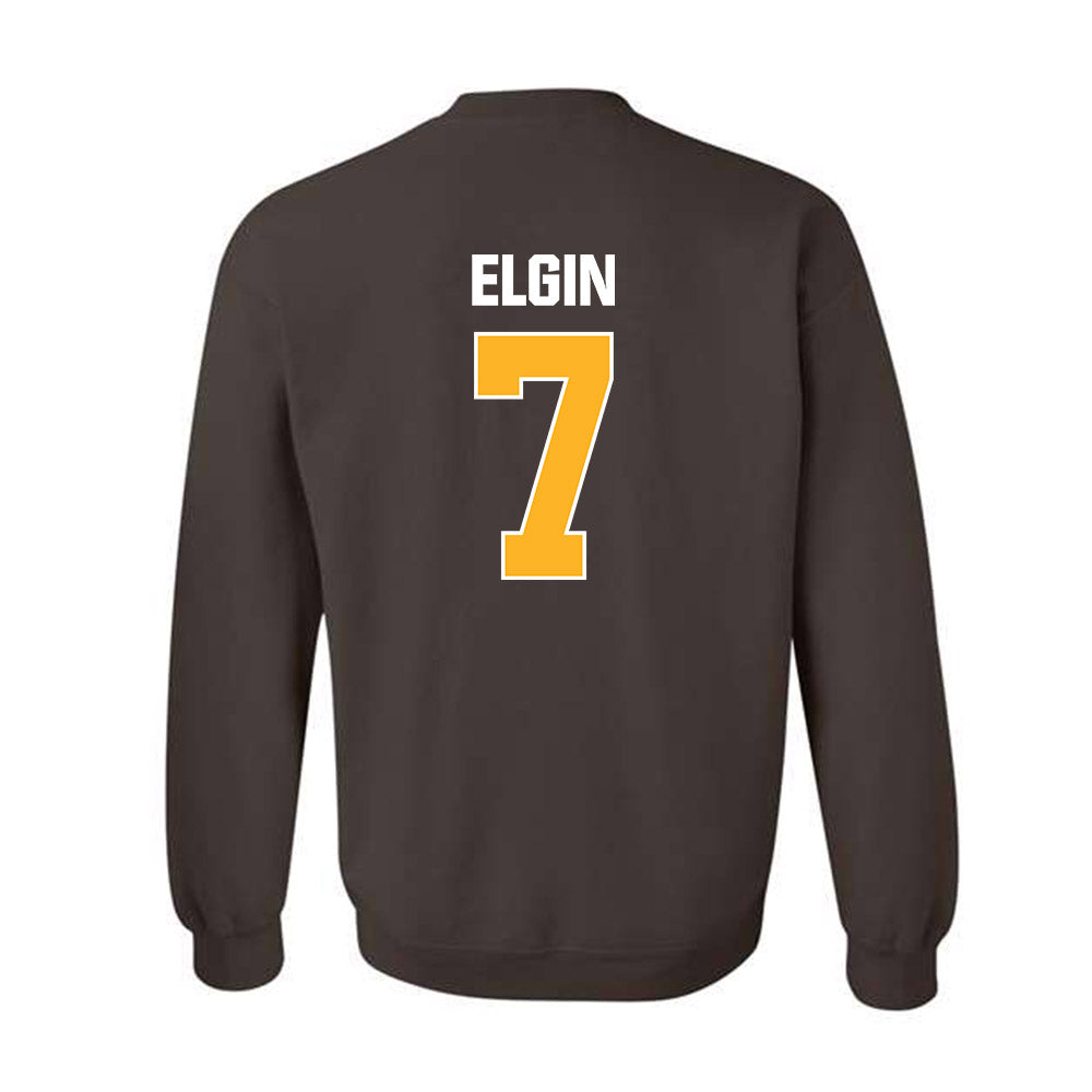 Valpo - NCAA Football : Jack Elgin - Classic Shersey Crewneck Sweatshirt-1