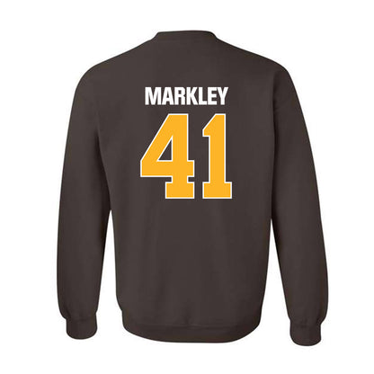 Valpo - NCAA Football : Micah Markley - Classic Shersey Crewneck Sweatshirt-1