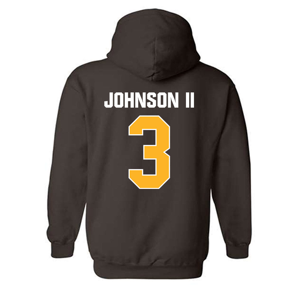 Valpo - NCAA Football : Mark Johnson II - Classic Shersey Hooded Sweatshirt-1