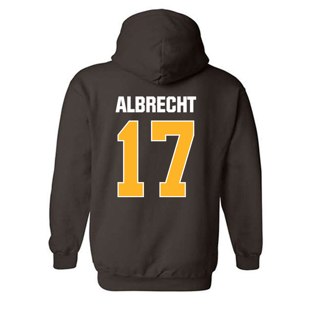 Valpo - NCAA Baseball : Luke Albrecht - Classic Shersey Hooded Sweatshirt-1