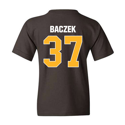 Valpo - NCAA Football : Caleb Baczek - Classic Shersey Youth T-Shirt-1