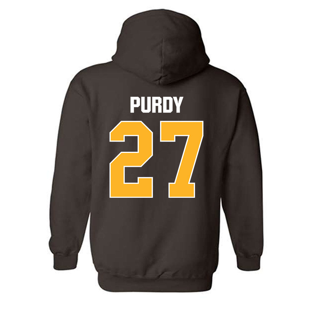 Valpo - NCAA Softball : Kayla Purdy - Classic Shersey Hooded Sweatshirt-1