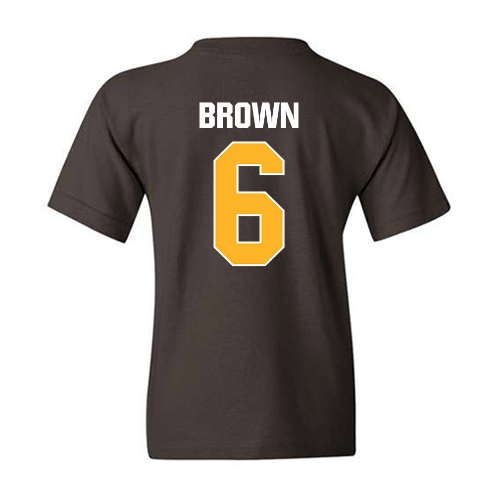 Valpo - NCAA Football : Marcus Brown - Classic Shersey Youth T-Shirt-1