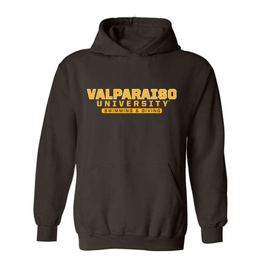 Valpo - NCAA Women's Swimming & Diving : Zoey Switzer - Classic Shersey Hooded Sweatshirt-0