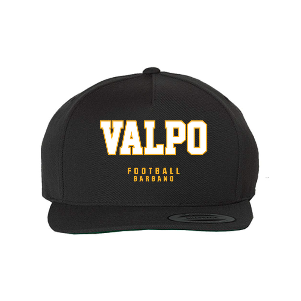 Valpo - NCAA Football : Noah Gargano - Snapback Hat-0