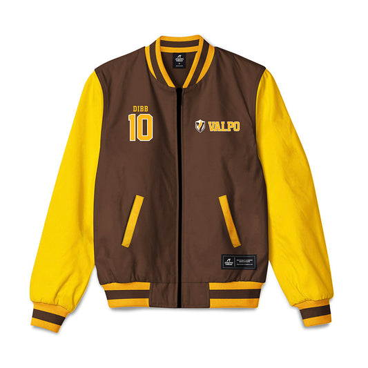 Valpo - NCAA Women's Basketball : Autumn Dibb - Bomber Jacket-0
