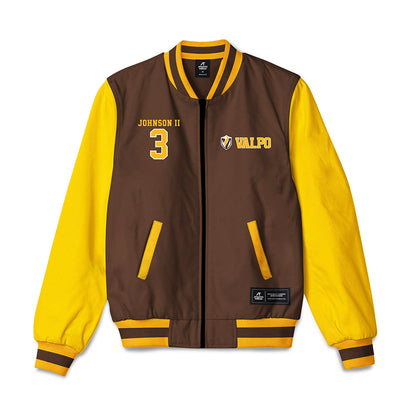 Valpo - NCAA Football : Mark Johnson II - Bomber Jacket-0