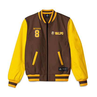 Valpo - NCAA Baseball : George Betevis - Bomber Jacket-0