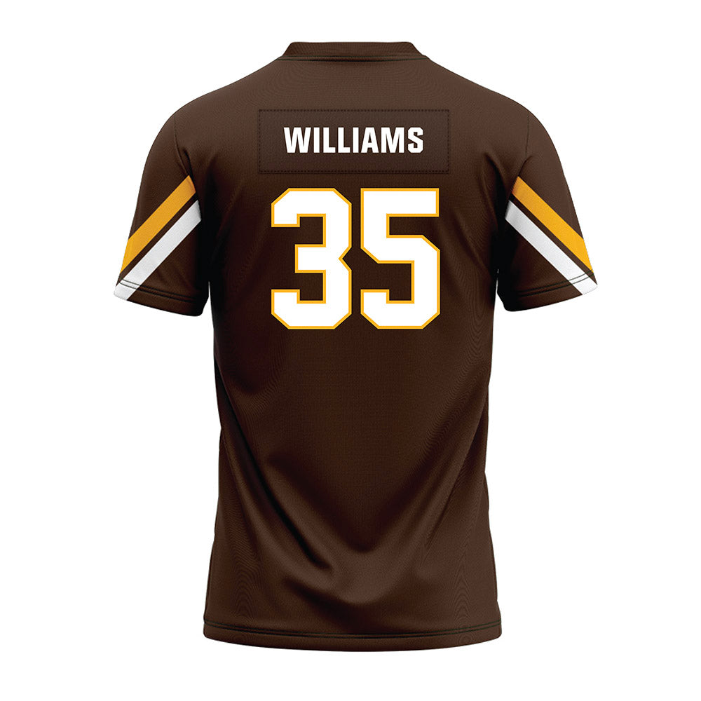 Valpo - NCAA Football : Adrian Williams - Premium Football Jersey-1