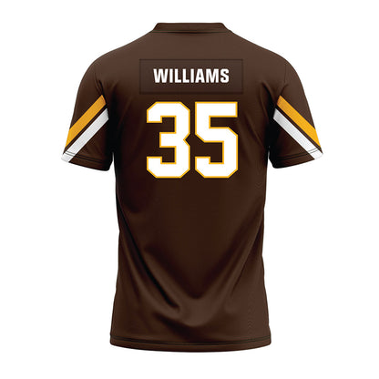Valpo - NCAA Football : Adrian Williams - Premium Football Jersey-1