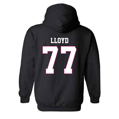Alabama - NCAA Football : Jackson Lloyd - Fashion Shersey Hooded Sweatshirt-1