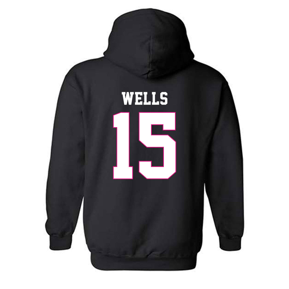 Alabama - NCAA Softball : Brooke Wells - Fashion Shersey Hooded Sweatshirt-1