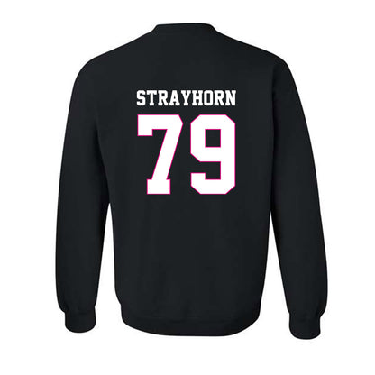 Alabama - NCAA Football : Kaden Strayhorn - Fashion Shersey Crewneck Sweatshirt-1