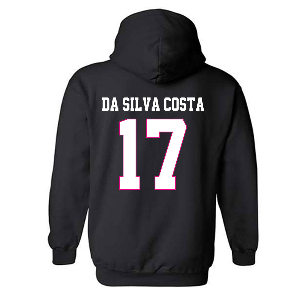 Alabama - NCAA Women's Basketball : Lourdes Da Silva Costa - Fashion Shersey Hooded Sweatshirt-1