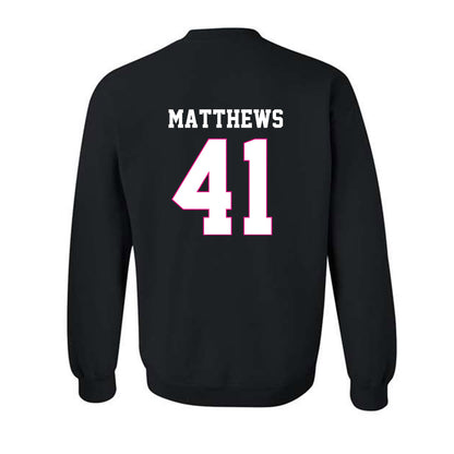 Alabama - NCAA Football : Jamarion Matthews - Fashion Shersey Crewneck Sweatshirt-1