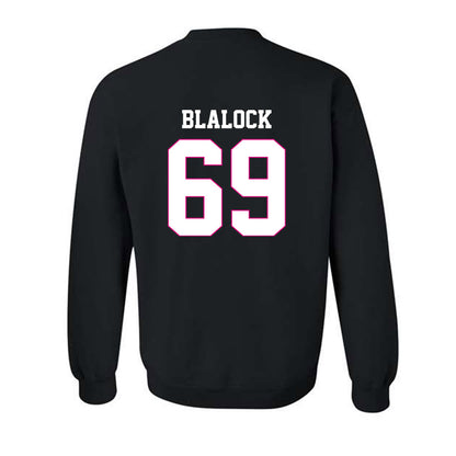 Alabama - Football Alumni : David Blalock - Fashion Shersey Crewneck Sweatshirt