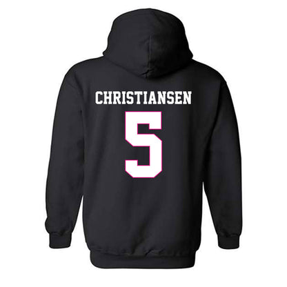 Alabama - NCAA Baseball : Sam Christiansen - Fashion Shersey Hooded Sweatshirt-1