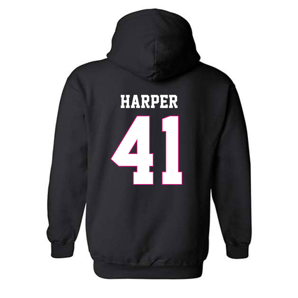 Alabama - Football Alumni : Roman Harper - Fashion Shersey Hooded Sweatshirt-1