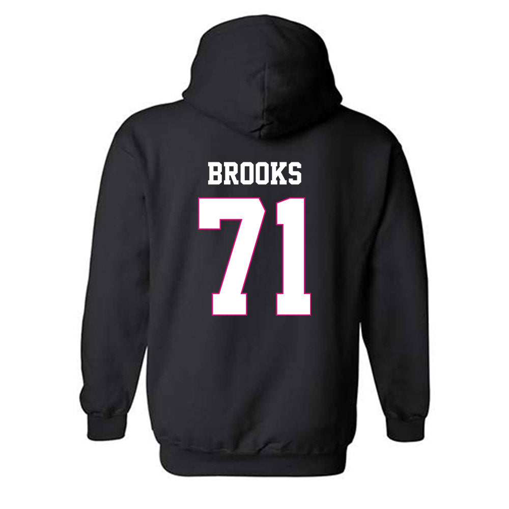 Alabama - NCAA Football : Nick Brooks - Fashion Shersey Hooded Sweatshirt-1