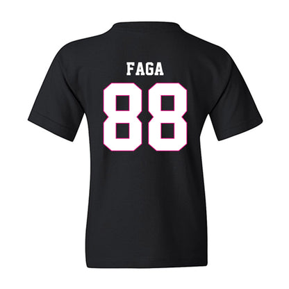 Alabama - NCAA Football : Isaia Faga - Fashion Shersey Youth T-Shirt-1