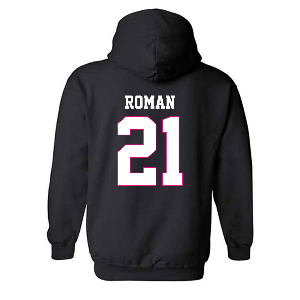 Alabama - NCAA Softball : Ana Roman - Fashion Shersey Hooded Sweatshirt-1