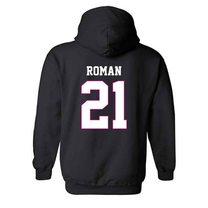 Alabama - NCAA Softball : Ana Roman - Fashion Shersey Hooded Sweatshirt-1