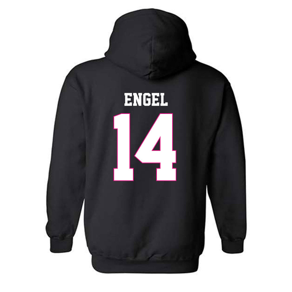 Alabama - NCAA Women's Volleyball : Addison Engel - Fashion Shersey Hooded Sweatshirt-1