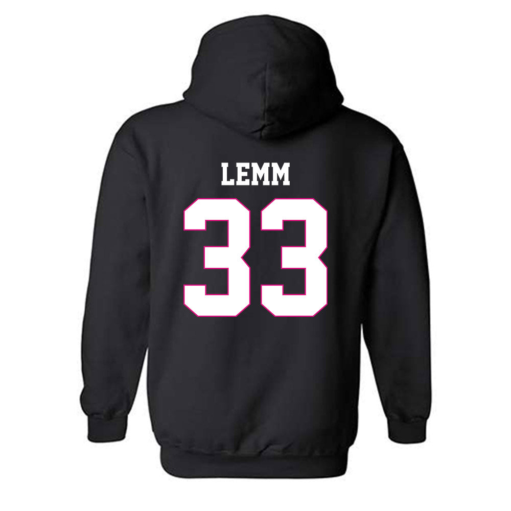 Alabama - NCAA Baseball : John Lemm - Fashion Shersey Hooded Sweatshirt-1
