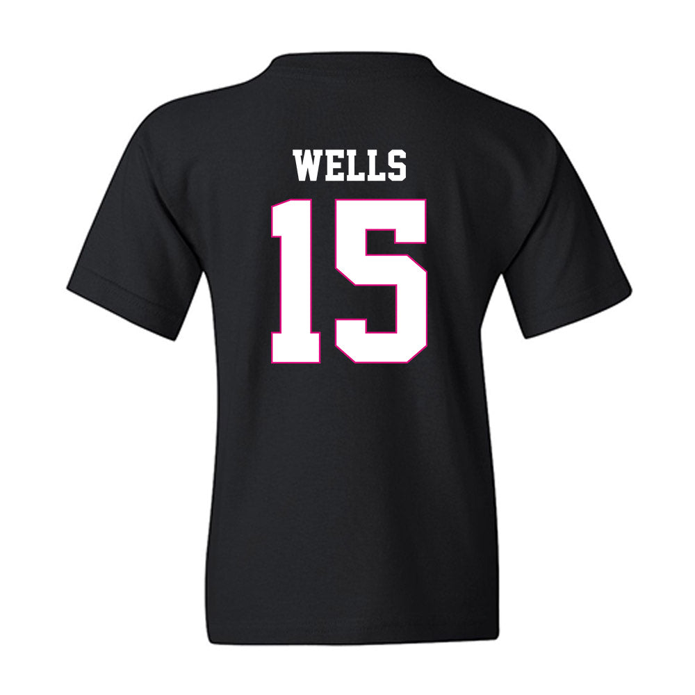 Alabama - NCAA Softball : Brooke Wells - Fashion Shersey Youth T-Shirt-1