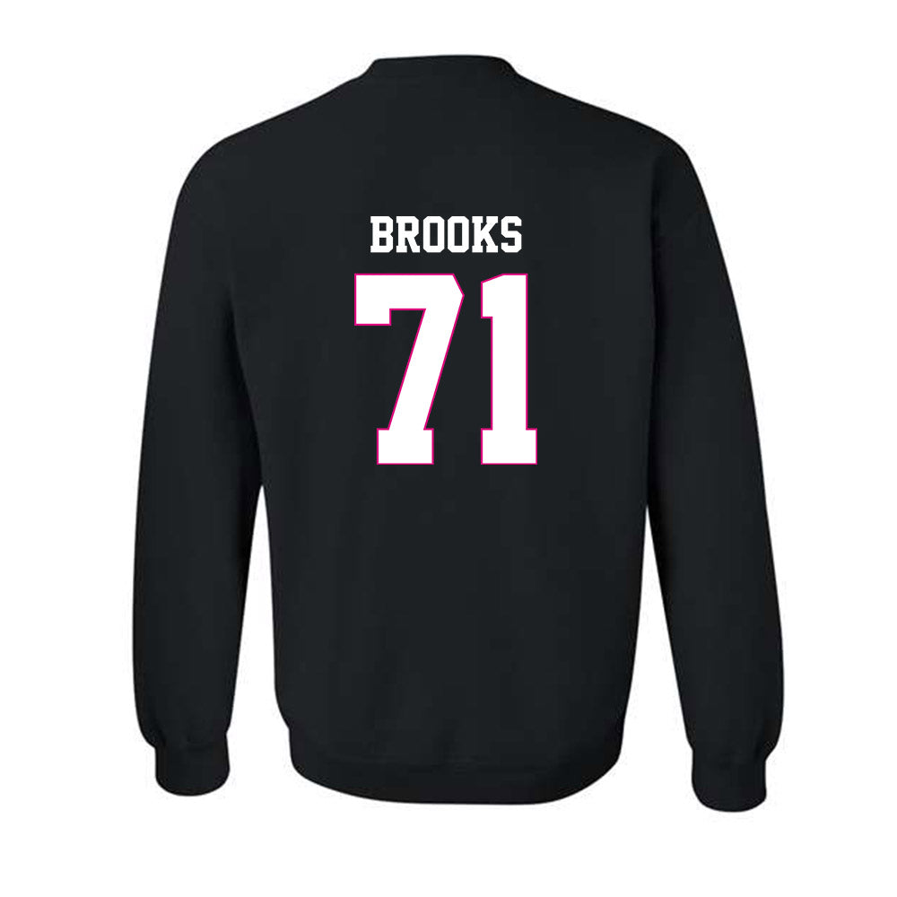 Alabama - NCAA Football : Nick Brooks - Fashion Shersey Crewneck Sweatshirt-1