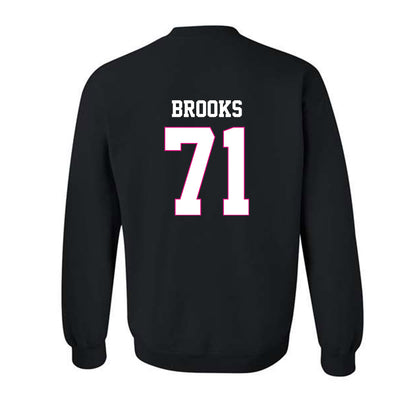 Alabama - NCAA Football : Nick Brooks - Fashion Shersey Crewneck Sweatshirt-1
