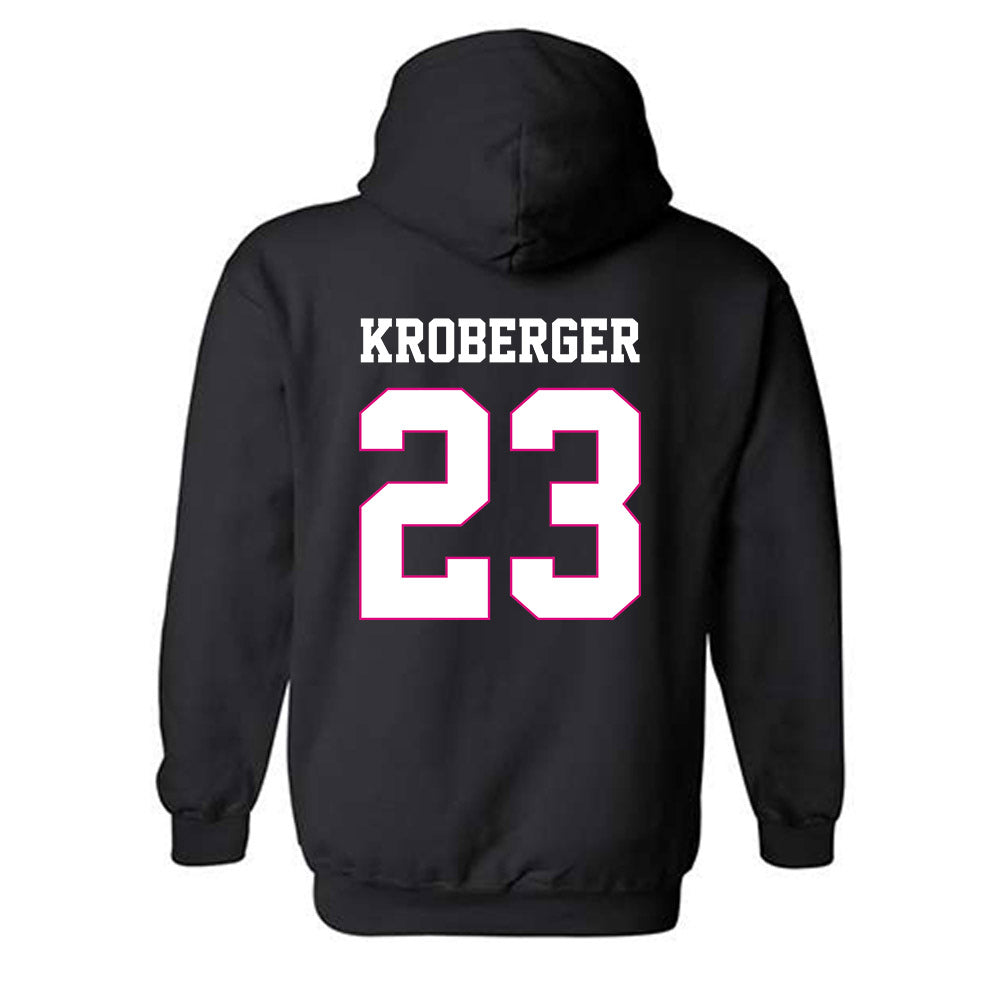 Alabama - NCAA Baseball : Chase Kroberger - Fashion Shersey Hooded Sweatshirt-1