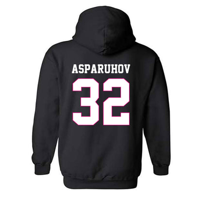 Alabama - NCAA Football : Alex Asparuhov - Fashion Shersey Hooded Sweatshirt-1