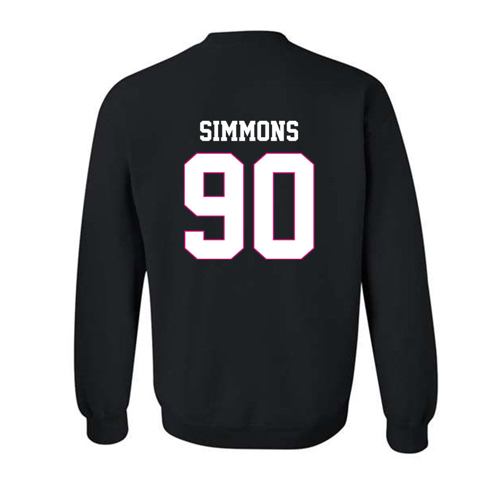 Alabama - NCAA Football : London Simmons - Fashion Shersey Crewneck Sweatshirt-1