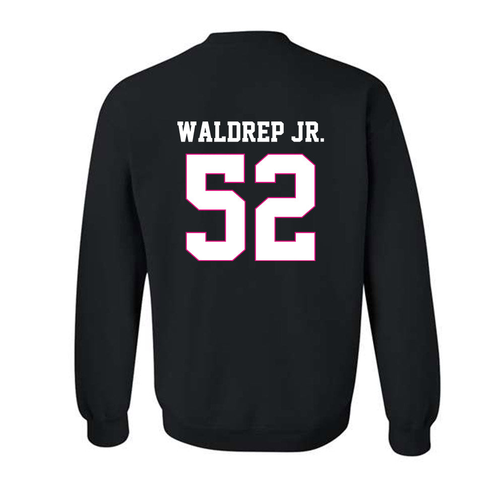 Alabama - NCAA Football : Mal Waldrep Jr. - Fashion Shersey Crewneck Sweatshirt-1