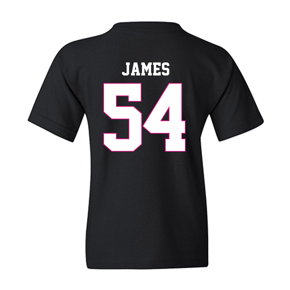 Alabama - NCAA Football : Jayvin James - Fashion Shersey Youth T-Shirt-1