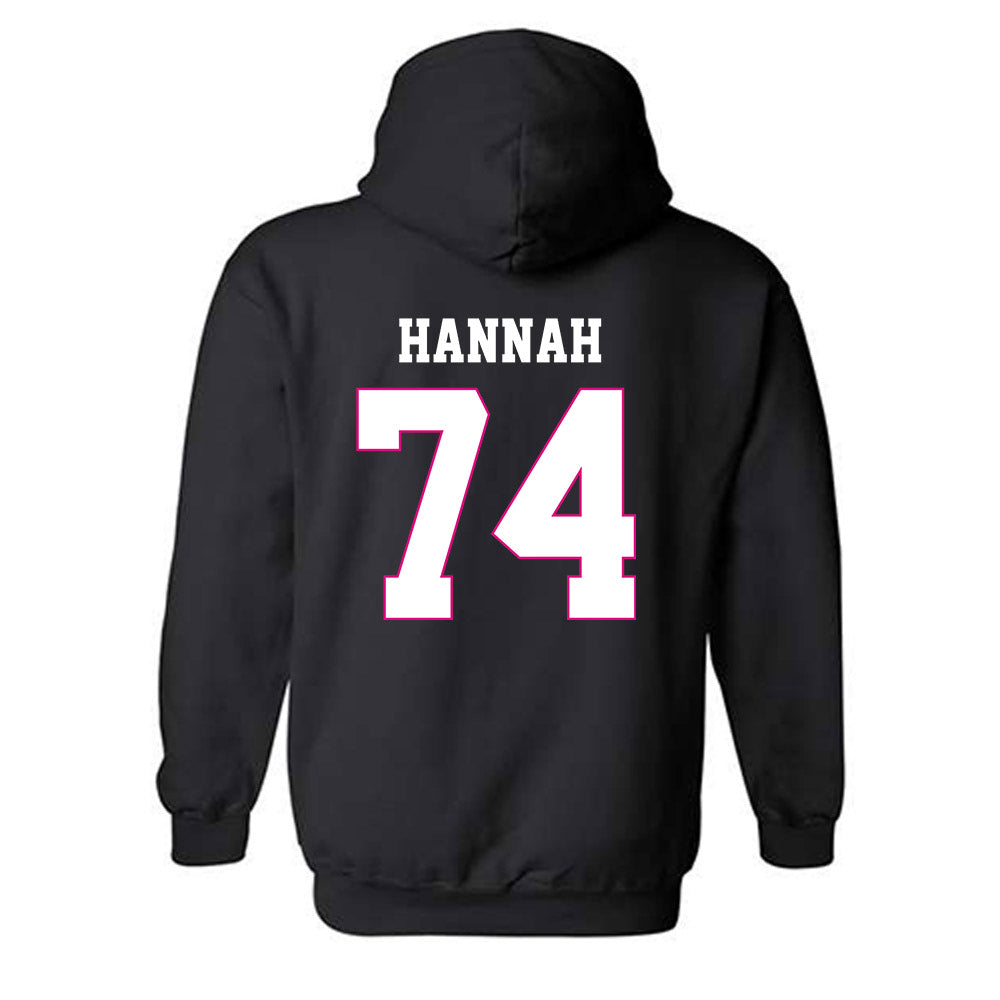 Alabama - Football Alumni : David Hannah - Fashion Shersey Hooded Sweatshirt