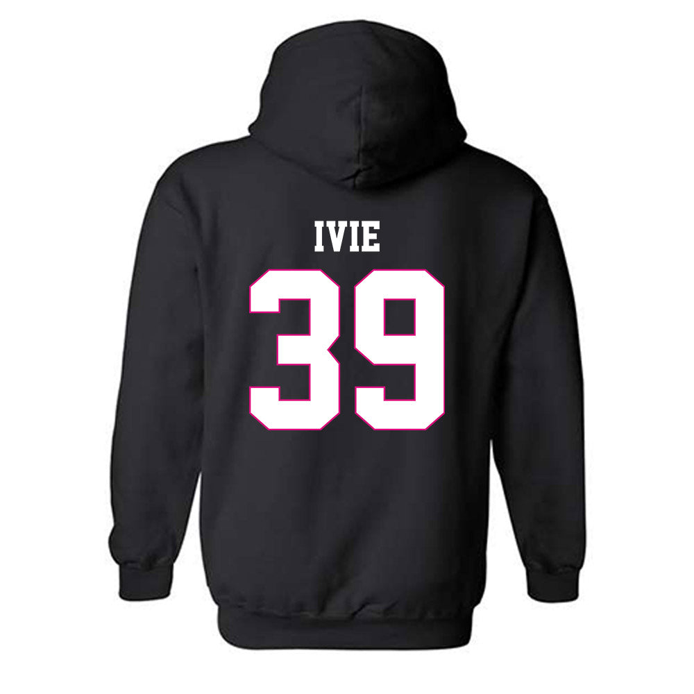 Alabama - NCAA Football : Jake Ivie - Fashion Shersey Hooded Sweatshirt-1
