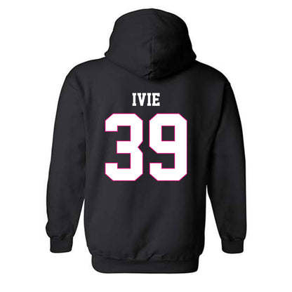 Alabama - NCAA Football : Jake Ivie - Fashion Shersey Hooded Sweatshirt-1