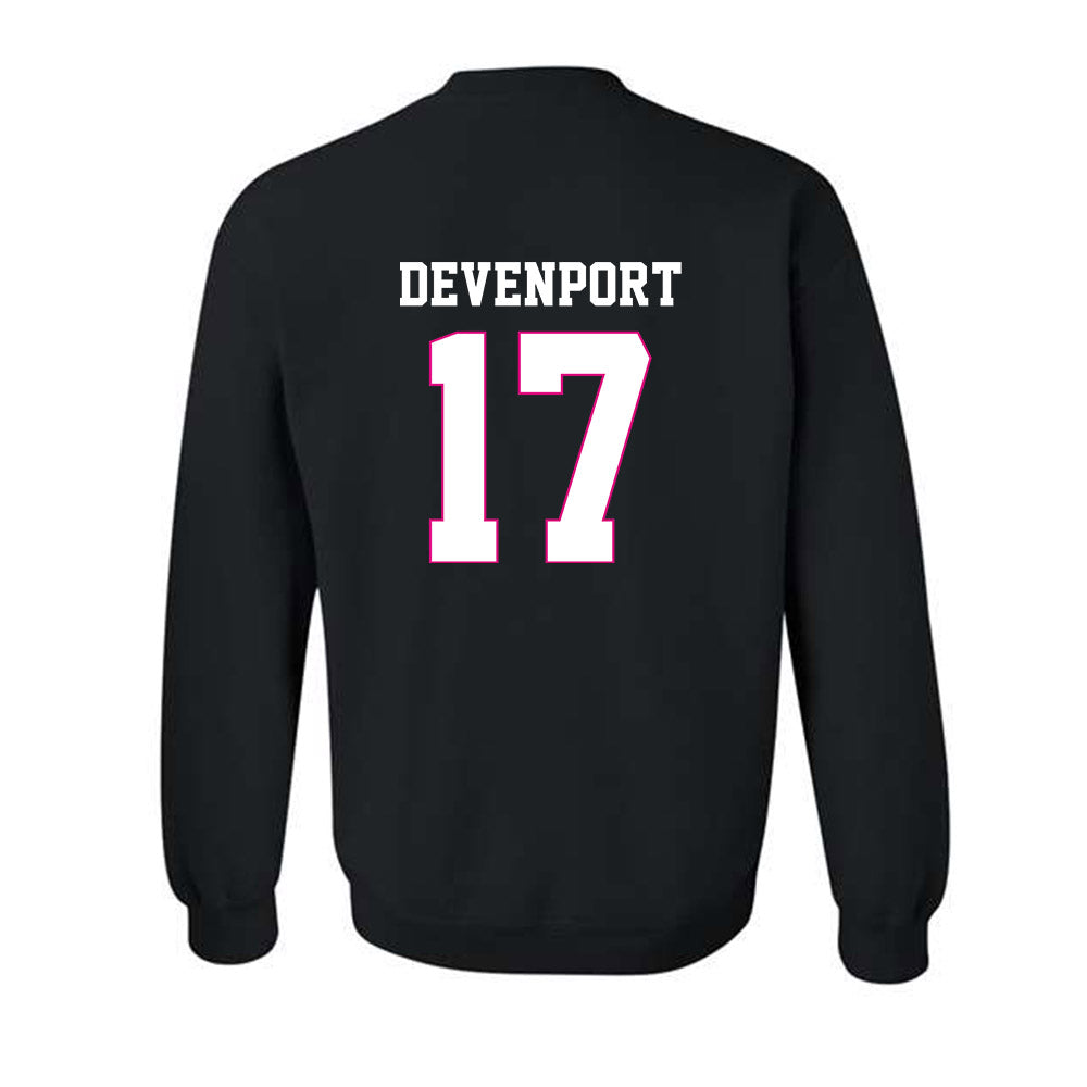 Alabama - NCAA Baseball : Logen Devenport - Fashion Shersey Crewneck Sweatshirt-1