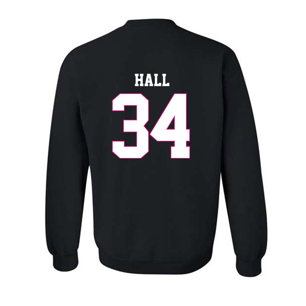 Alabama - NCAA Football : Zay Hall - Fashion Shersey Crewneck Sweatshirt-1