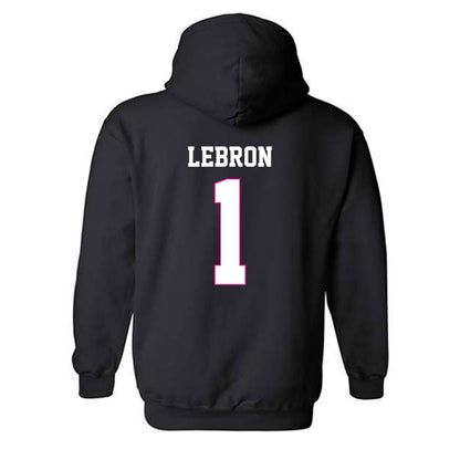 Alabama - NCAA Baseball : Justin Lebron - Fashion Shersey Hooded Sweatshirt