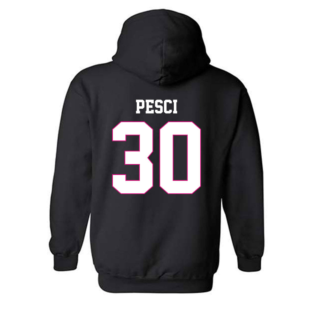 Alabama - NCAA Baseball : Anthony Pesci - Fashion Shersey Hooded Sweatshirt-1