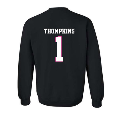 Alabama - NCAA Football : Devan Thompkins - Fashion Shersey Crewneck Sweatshirt-1