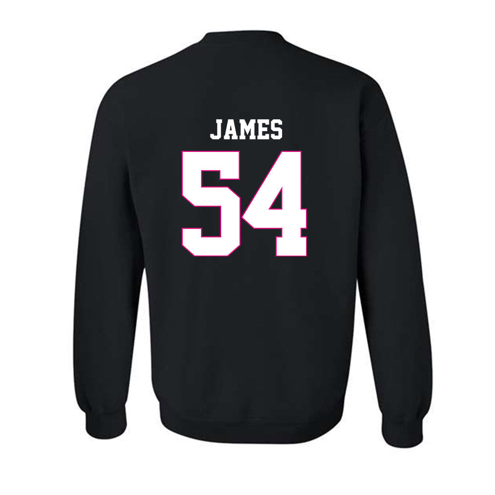Alabama - NCAA Football : Jayvin James - Fashion Shersey Crewneck Sweatshirt-1