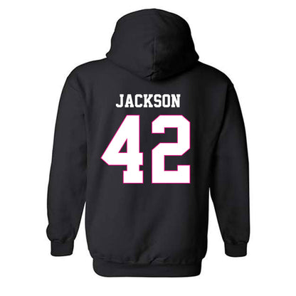 Alabama - NCAA Football : Ben Jackson - Fashion Shersey Hooded Sweatshirt-1